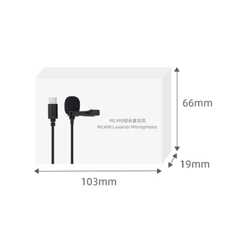 For DJI Pocket 3 / Action 4 / 3 / 2 Sunnylife MC490 Collar Microphone Motion Camera Recording Wheat - Microphone by Sunnylife | Online Shopping South Africa | PMC Jewellery | Buy Now Pay Later Mobicred