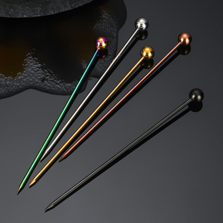 304 Stainless Steel Fruit Needle Dim Sum Decorative Small Sticks, Color: Colorful - Gadgets by PMC Jewellery | Online Shopping South Africa | PMC Jewellery