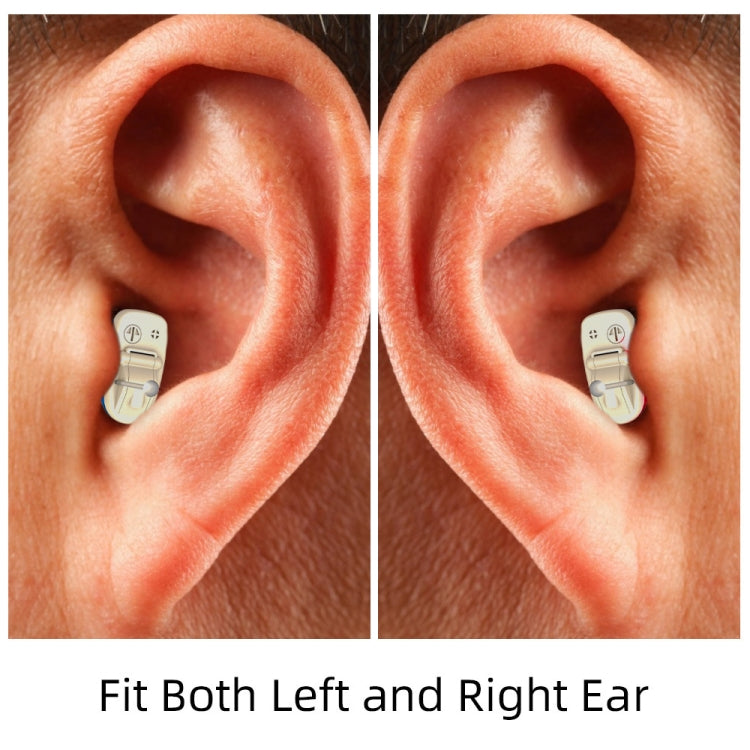 AN127 Invisible In-Ear Hearing Aid Sound Amplifier For The Elderly And Hearing Impaired(Red Right Ear) - Hearing Aids by PMC Jewellery | Online Shopping South Africa | PMC Jewellery | Buy Now Pay Later Mobicred