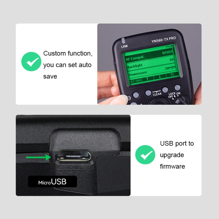 For Nikon YONGNUO YN560-TX Pro High-speed Synchronous TTL Trigger Wireless Flash Trigger - free shipping - PMC TechLife - Order now!