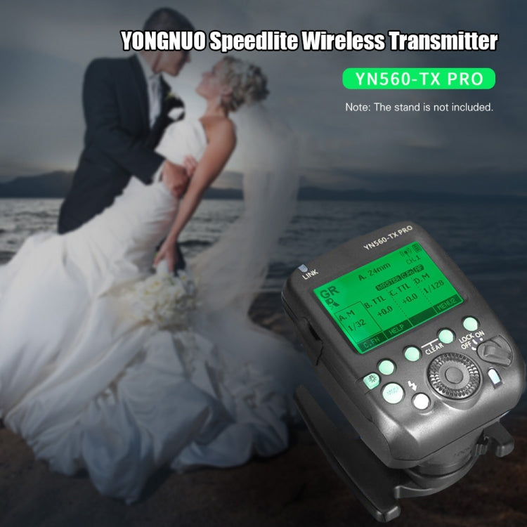 For Canon YONGNUO YN560-TX Pro High-speed Synchronous TTL Trigger Wireless Flash Trigger - free shipping - PMC TechLife - Order now!
