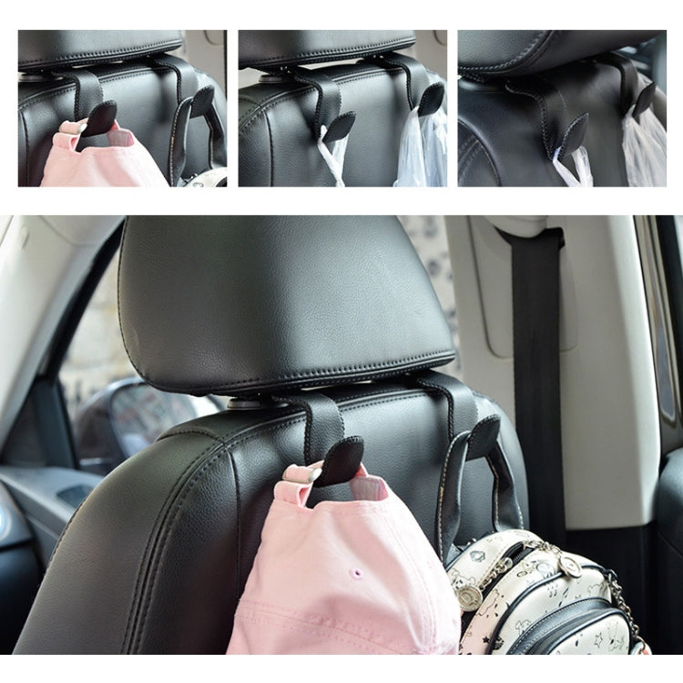 Car Hidden Multi-function Seat Back Seat Small Hook(Red) - Auto Fastener & Clips by PMC Jewellery | Online Shopping South Africa | PMC Jewellery | Buy Now Pay Later Mobicred