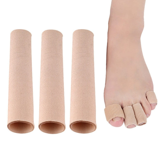 3pcs Toes Fingers Cushion Tube Sleeve Cuttable Silicone Gel Toe Pad For Corns Remover, Size: Large 2.5cm - Corrector by PMC Jewellery | Online Shopping South Africa | PMC Jewellery