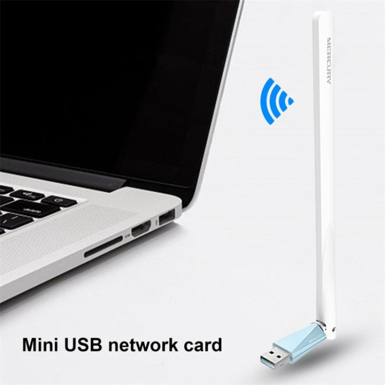 MERCURY MW150UH Mini USB Wireless Network Card Desktop Computer Laptop Wifi Receiver - free shipping - PMC TechLife - Order now!