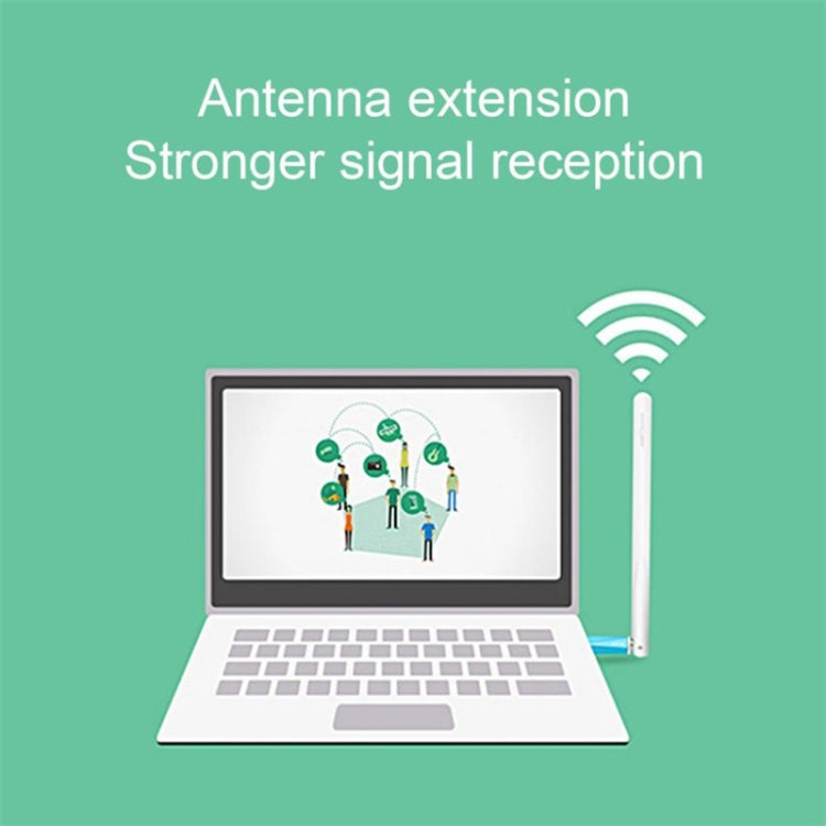 MERCURY MW150UH Mini USB Wireless Network Card Desktop Computer Laptop Wifi Receiver - free shipping - PMC TechLife - Order now!