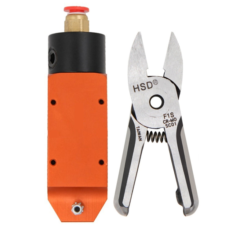 HSD MS-5+F1S Cut Plastic Set 2 In 1 Pneumatic Snip Plier Cutting Metal Plastic Model Scissor Tool - Pliers by HSD | Online Shopping South Africa | PMC TechLife | Buy Now Pay Later Mobicred