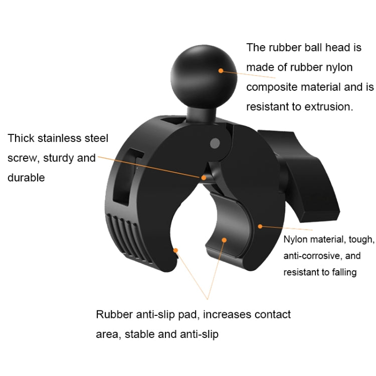 Camera Phone Holder Ball Head Base Live Riding Shooting Handlebar Rotating Clamp(Quick Release) - Holder by PMC TechLife | Online Shopping South Africa | PMC TechLife | Buy Now Pay Later Mobicred