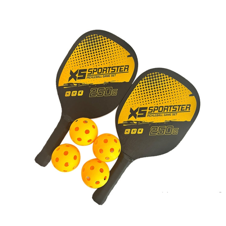 2 Peak Paddles Rackets & 4 Pickleball Balls Set with Carrying Bag Indoor Outdoor Sports Equipment(Pink) - Balls by PMC Jewellery | Online Shopping South Africa | PMC Jewellery