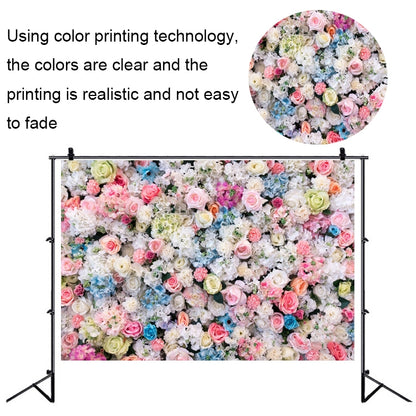 2.1 X 1.5m Festive Photography Backdrop 3D Wedding Flower Wall Hanging Cloth, Style: C-1886 - Valentines Day by PMC Jewellery | Online Shopping South Africa | PMC Jewellery