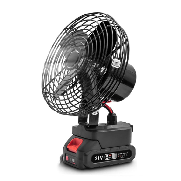 HILDA Portable Powerful Fan Outdoor Hair Dryer, With US Plug Adaptor, Style: 6 inch With 1 Battery(3000mAh) - Electric Fans by HILDA | Online Shopping South Africa | PMC Jewellery | Buy Now Pay Later Mobicred