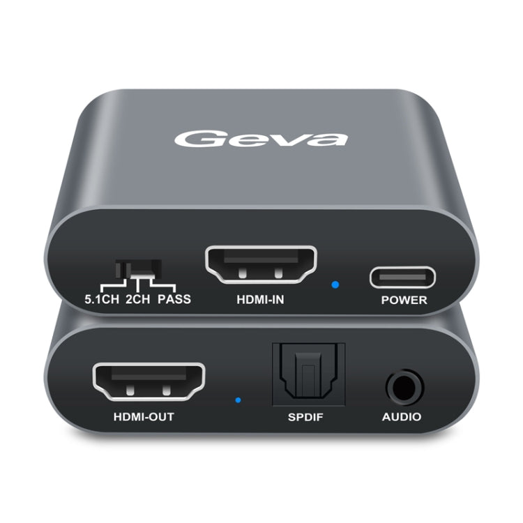 Geva SEP02 4K HDMI Audio Splitter 5.1 Optical Converter - Splitter by Geva | Online Shopping South Africa | PMC Jewellery