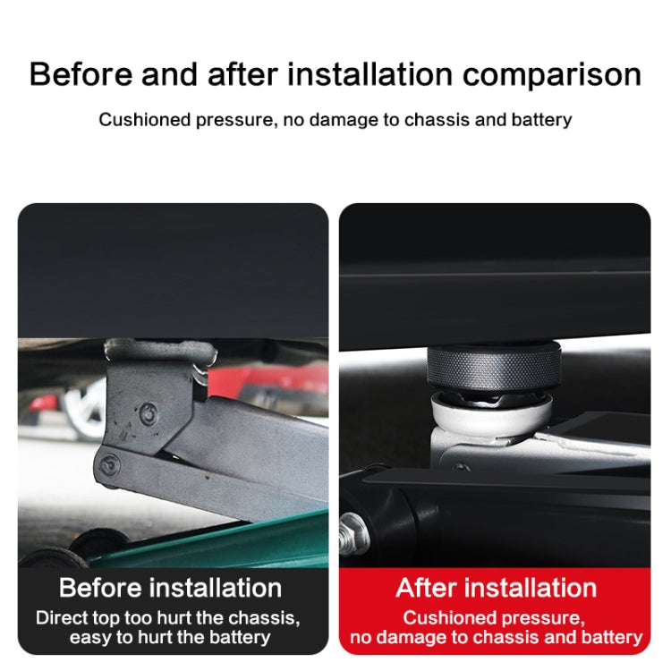 Single Pad For Tesla Model Y / 3 Jack Underbody Shock Absorbing Rubber Mat - Car Jacks by PMC TechLife | Online Shopping South Africa | PMC TechLife | Buy Now Pay Later Mobicred