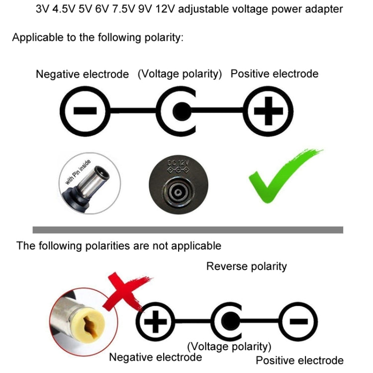 65W 6-20V Adjustable 3A DC Power Adapter Charger, Specification: AU Plug - Universal Power Adapter by PMC Jewellery | Online Shopping South Africa | PMC Jewellery | Buy Now Pay Later Mobicred