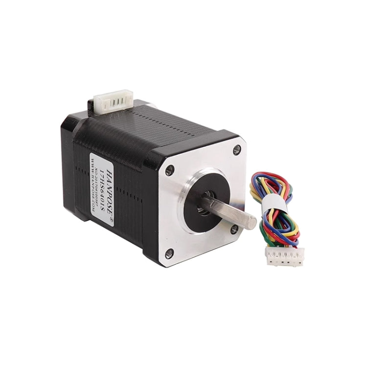 HANPOSE  17HS6401S 12V 1.7A 60mm 70N.cm  4-lead Stepper Motor - Parts by HANPOSE | Online Shopping South Africa | PMC Jewellery | Buy Now Pay Later Mobicred