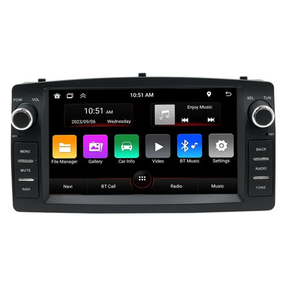 For BYD F3 7 inch Car Android Navigation Bluetooth FM Radio, Memory: 1+32G - Car MP3 & MP4 & MP5 by PMC Jewellery | Online Shopping South Africa | PMC Jewellery | Buy Now Pay Later Mobicred