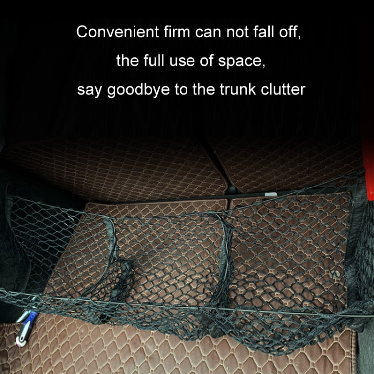 Pickup Truck Three-dimensional Net Bag Off-road Vehicle Trunk Luggage Net Bag, Size: 120x30cm(Four Pocket) - Stowing Tidying by PMC Jewellery | Online Shopping South Africa | PMC Jewellery | Buy Now Pay Later Mobicred