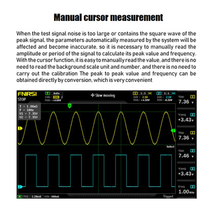 FNIRSI 2 In 1 Dual-Channel 100M Bandwidth Digital Oscilloscope 1GS Sampling Signal Generator, EU Plug 1014D +P4100 Probe - Digital Multimeter by FNIRSI | Online Shopping South Africa | PMC Jewellery | Buy Now Pay Later Mobicred