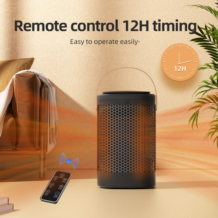 Remote Control Touch Screen Household Desktop PTC Instant Heating Heater, Style: UK Plug(Electronic Model) - Electric Heaters by PMC TechLife | Online Shopping South Africa | PMC TechLife | Buy Now Pay Later Mobicred