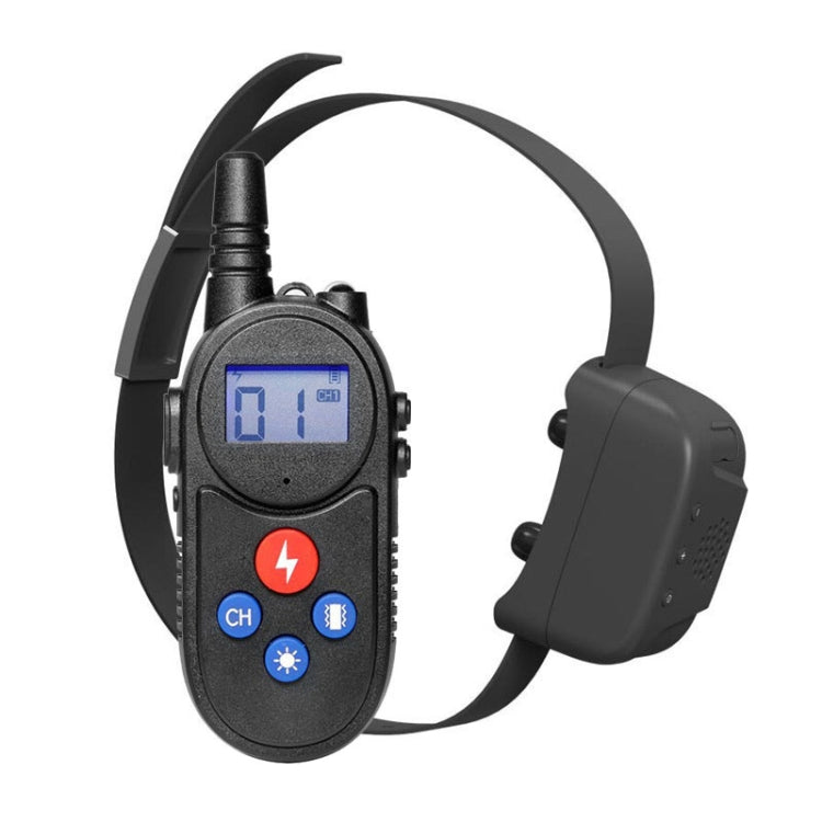 1000m Remote Control Intercom Dog Trainer Electric Shock Vibration Stop Barker(Black) - free shipping - PMC TechLife - Order now!