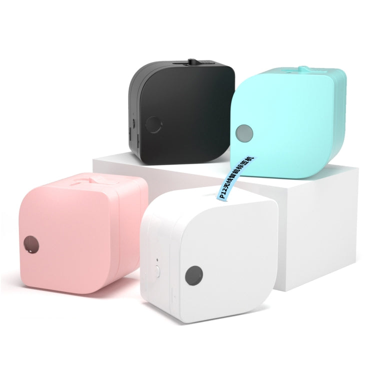 Phomemo P12Pro Li-Ion Battery Compact Bluetooth Convenient Self-Adhesive Thermal Label Printer(Black) - free shipping - PMC TechLife - Order now!