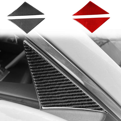 For Jaguar F-TYPE 2013+ Universal A-Pillar Sticker For Left And Right Drive(Red) - Decorative Sticker by PMC Jewellery | Online Shopping South Africa | PMC Jewellery | Buy Now Pay Later Mobicred