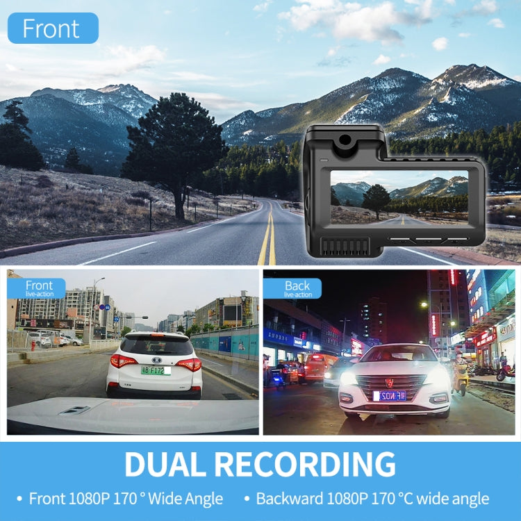 FISANG 2K HD Night Vision Car Single Recording Wireless WIFI Car Driving Recorder(M8Pro) - Car DVRs by FISANG | Online Shopping South Africa | PMC Jewellery | Buy Now Pay Later Mobicred