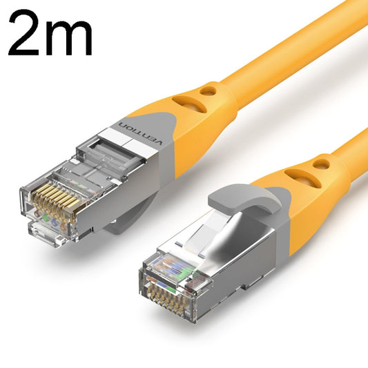 2m CAT6 Gigabit Ethernet Double Shielded Cable High Speed Broadband Cable - Lan Cable and Tools by PMC Jewellery | Online Shopping South Africa | PMC Jewellery | Buy Now Pay Later Mobicred