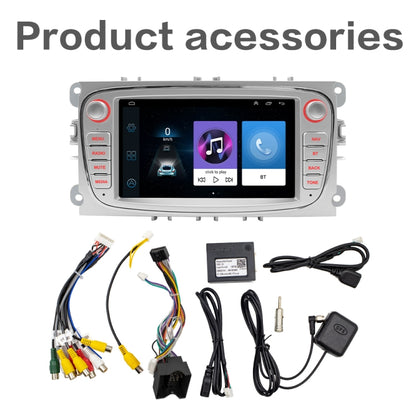 For Ford Focus 7 Inch HD Android Navigation Bluetooth RDS Radio, Size: 1+32G(Silver) - Car MP3 & MP4 & MP5 by PMC Jewellery | Online Shopping South Africa | PMC Jewellery | Buy Now Pay Later Mobicred