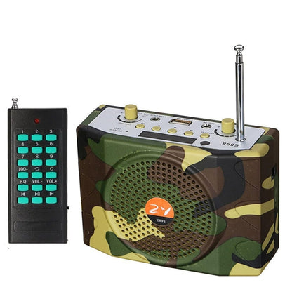 25W  Bluetooth Voice Amplifier Bird Hunting Speaker Supports USB/TF/FM 1000m Remote Control AU Plug(Camouflage) - Midrange Speaker & Frequency Divider by PMC Jewellery | Online Shopping South Africa | PMC Jewellery | Buy Now Pay Later Mobicred