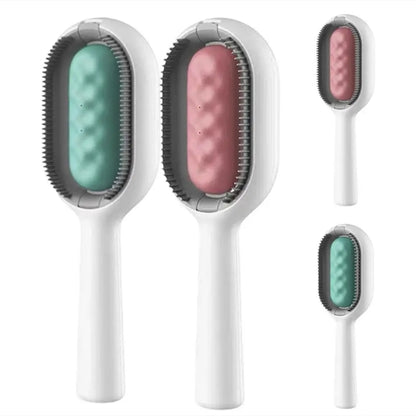 Pet Cats With Water Tank Hair Removal Comb Cleaning Hair Brush, Style: Long Hair (Pink) - Brushes & Combs by PMC Jewellery | Online Shopping South Africa | PMC Jewellery