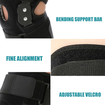 Adjustable Knee Support Ortopedic Joint Pain Meniscus Tear Injury Sports Knee Pads(Black) - Sports Safety by PMC Jewellery | Online Shopping South Africa | PMC Jewellery