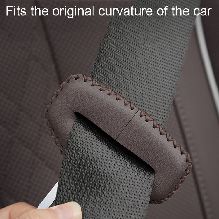 For BMW 1pair Seatbelt Insert Protector Bumper Belt Chuck Decoration(Red) - Seat Belts & Padding by PMC TechLife | Online Shopping South Africa | PMC TechLife | Buy Now Pay Later Mobicred