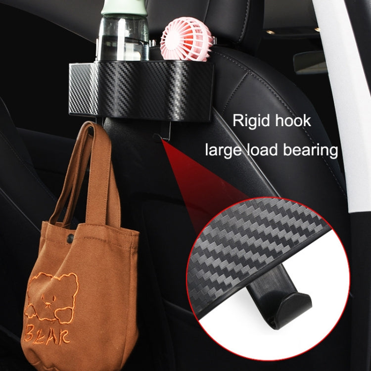 Car Seat Back Storage Box Rear Hanging Cup Holder(Black) - Stowing Tidying by PMC Jewellery | Online Shopping South Africa | PMC Jewellery