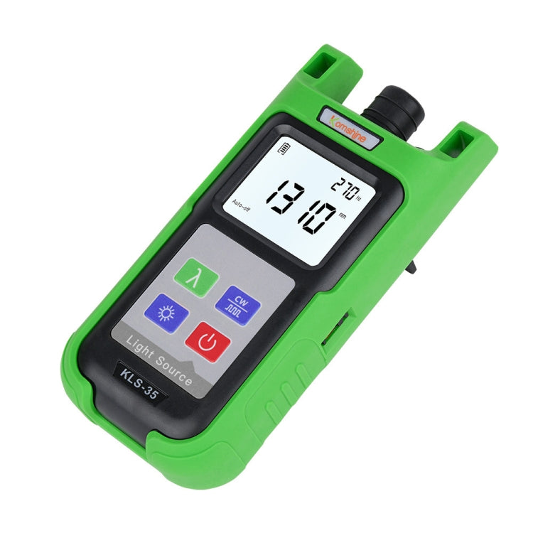Komshine Handheld Laser Light Source Fiber Tester with LED Backlight, Model: KLS-35-S - free shipping - PMC Jewellery - Order now!