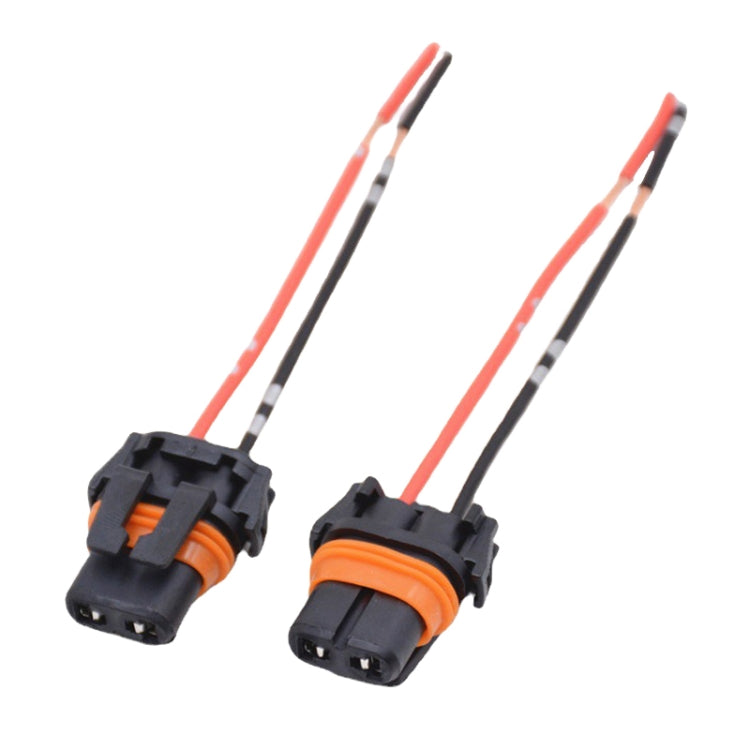 1pair For 9006 Car Headlight Socket Light Holder Plug With Cable - free shipping - PMC TechLife - Order now!