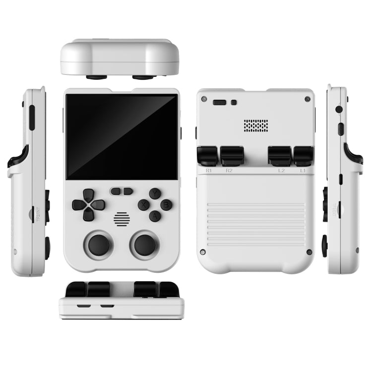 AMPOWN XU10 Handheld Game Console 3.5-Inch IPS Screen Linux System Portable Video Arcade 64G(White) - Pocket Console by AMPOWN | Online Shopping South Africa | PMC Jewellery | Buy Now Pay Later Mobicred