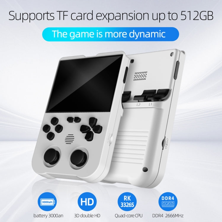 AMPOWN XU10 Handheld Game Console 3.5-Inch IPS Screen Linux System Portable Video Arcade 64G(Grey) - free shipping - PMC Jewellery - Order now!