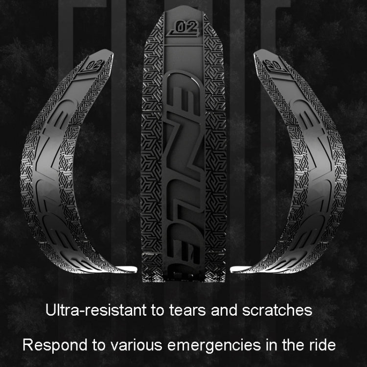 ENLEE E-645 Bicycle Frame Protectors Mountain Bike Road Bike Bumper Covers Downtube Guards(Black) - Protective Cases by ENLEE | Online Shopping South Africa | PMC TechLife | Buy Now Pay Later Mobicred