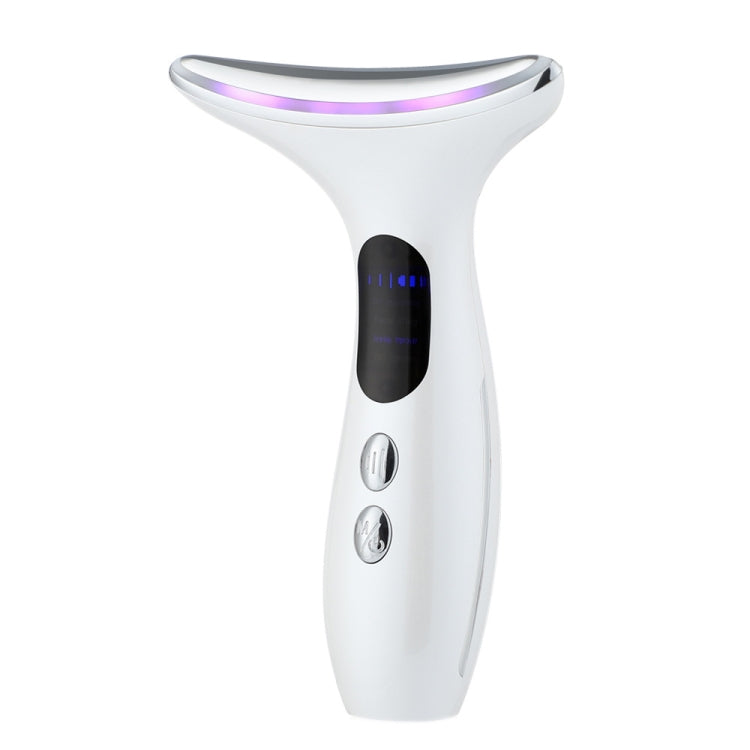 HY38 EMS Micro-Current Constant Temperature Neck Beauty Instrument Facial Introduction Device(White) - free shipping - PMC TechLife - Order now!