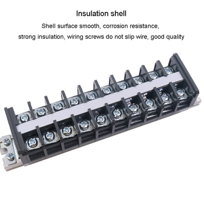 CHINT TD-1530 Terminal Block Rail Type Wiring Block Paralleling Wires Wire Connector - Booster Cable & Clip by CHNT | Online Shopping South Africa | PMC Jewellery | Buy Now Pay Later Mobicred