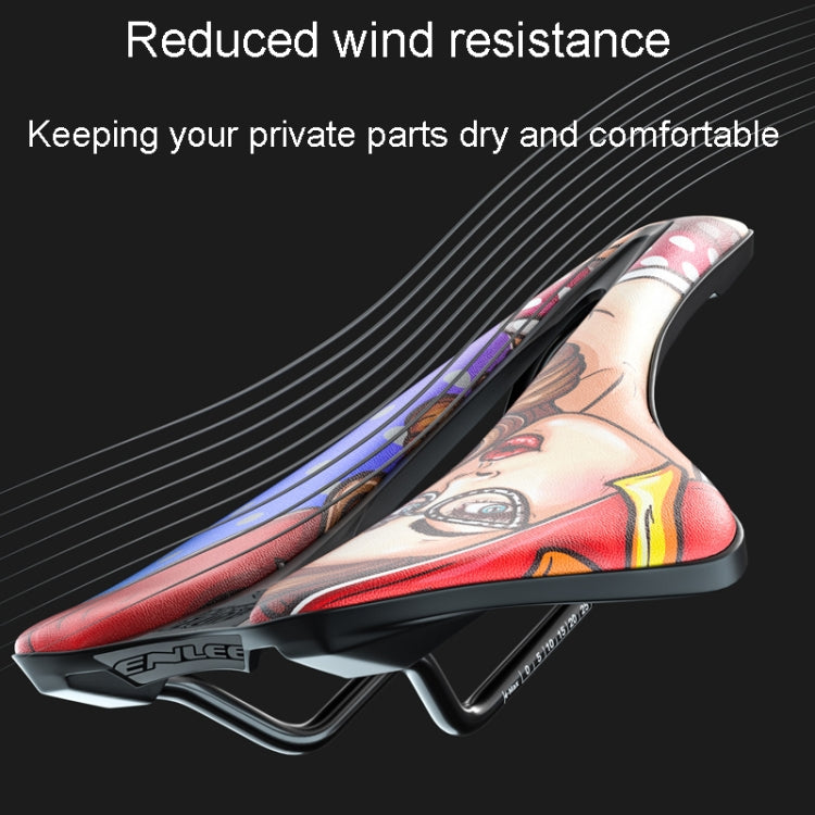 ENLEE E-ZD312 Bicycle MTB Saddle Cushion Super Soft Road Bike Saddle Pads, Model: F Model - Bicycle Saddle by ENLEE | Online Shopping South Africa | PMc TechLife | Buy Now Pay Later Mobicred