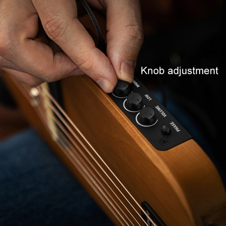 DONNER Smart Headless Silent Guitar Travel Portable Detachable Acoustic Guitar, Style: Mahogany Sunrise Color - free shipping - PMC TechLife - Order now!