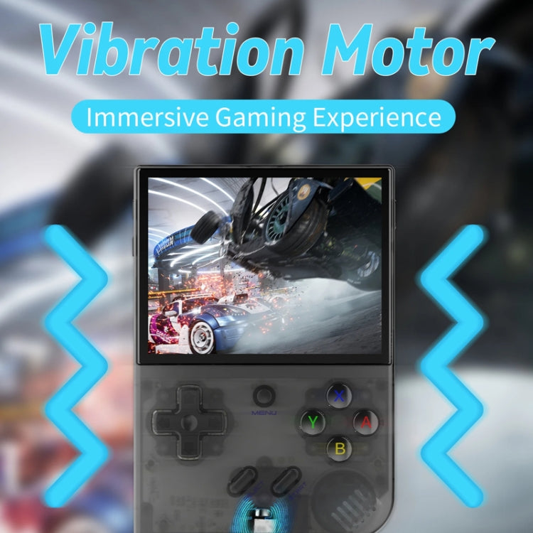 ANBERNIC RG35XX PLUS  Handheld Game Console 3.5-Inch IPS Screen Support HDMI TV 64GB+128GB(Transparent Black) - free shipping - PMC Jewellery - Order now!