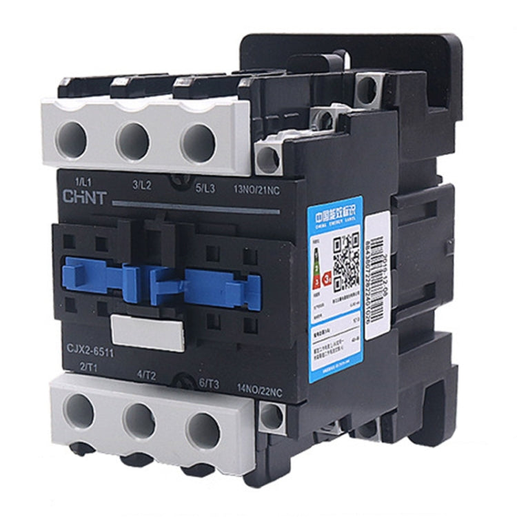 CHNT CJX2-6511 65A 220V Silver Alloy Contacts Multi-Purpose Single-Phase AC Contactor - Relays by CHNT | Online Shopping South Africa | PMC Jewellery | Buy Now Pay Later Mobicred