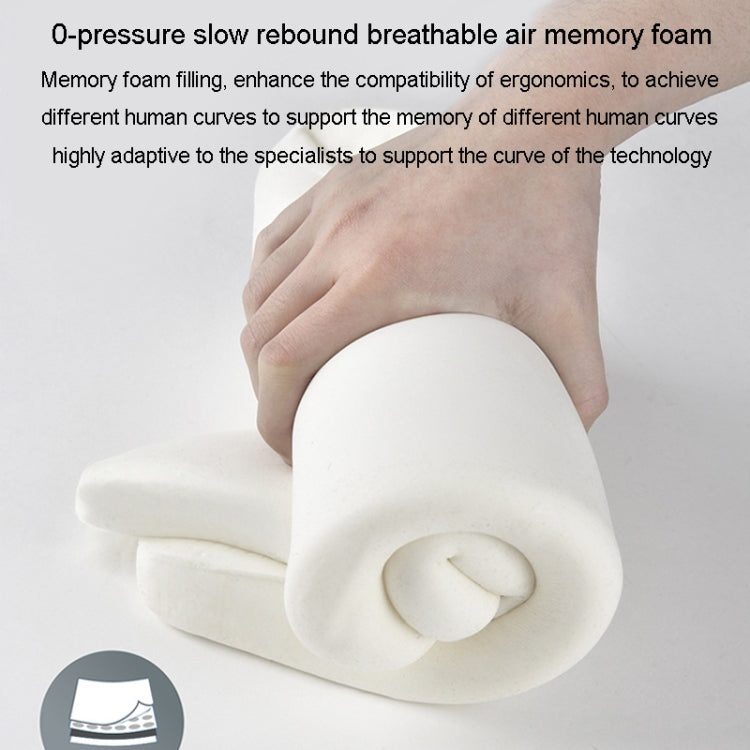 LINXICP 3 In 1 Car Seat Lumbar Cushion Summer Special Memory Foam Breathable Car Back Pad(Gray) - Seat Accessories by LINXICP | Online Shopping South Africa | PMC TechLife | Buy Now Pay Later Mobicred