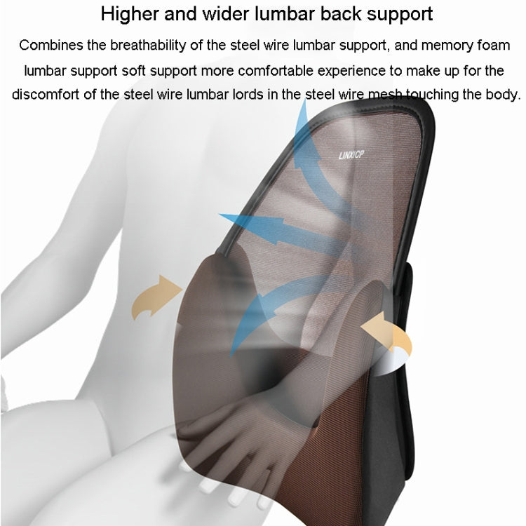 LINXICP 3 In 1 Car Seat Lumbar Cushion Summer Special Memory Foam Breathable Car Back Pad(Coffee) - free shipping - PMC TechLife - Order now!