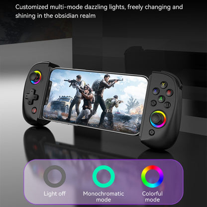 D8 Mobile Phone Stretch Band Light Gamepad Dual Hall Wireless Bluetooth Somatic Vibration Grip for PC / Android / IOS / Tablet / PS3 / PS4 / Switch, Color: White - Gamepads by PMC Jewellery | Online Shopping South Africa | PMC Jewellery | Buy Now Pay Later Mobicred