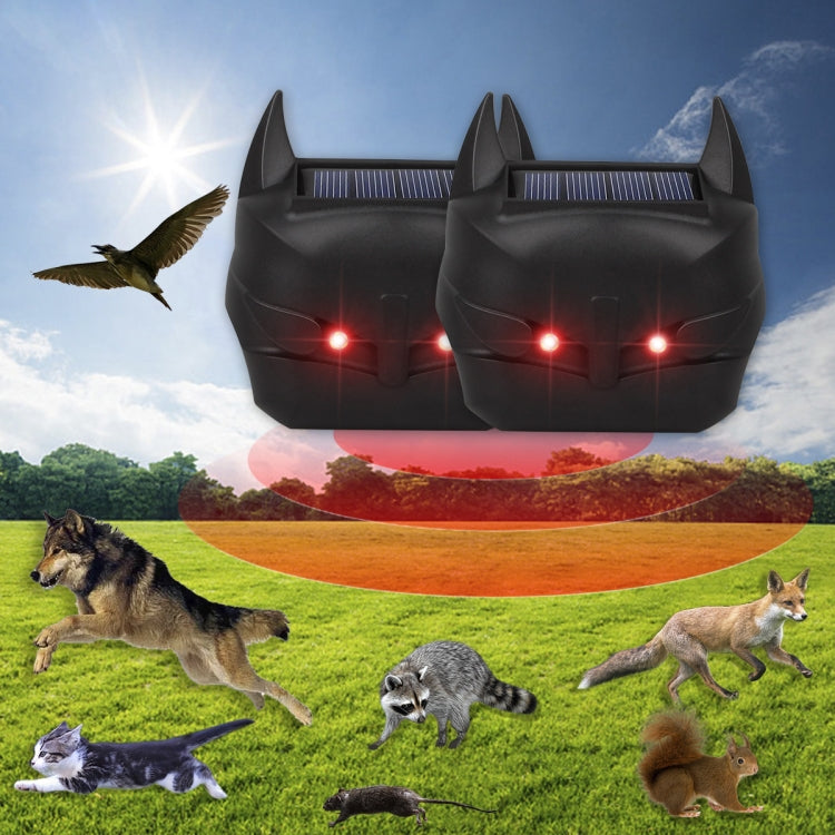 MS-216 Solar Red Light Burst Flash Mouse Repeller Ultrasonic Animal Repeller - Outdoor Insect Repellent by PMC TechLife | Online Shopping South Africa | PMC TechLife | Buy Now Pay Later Mobicred