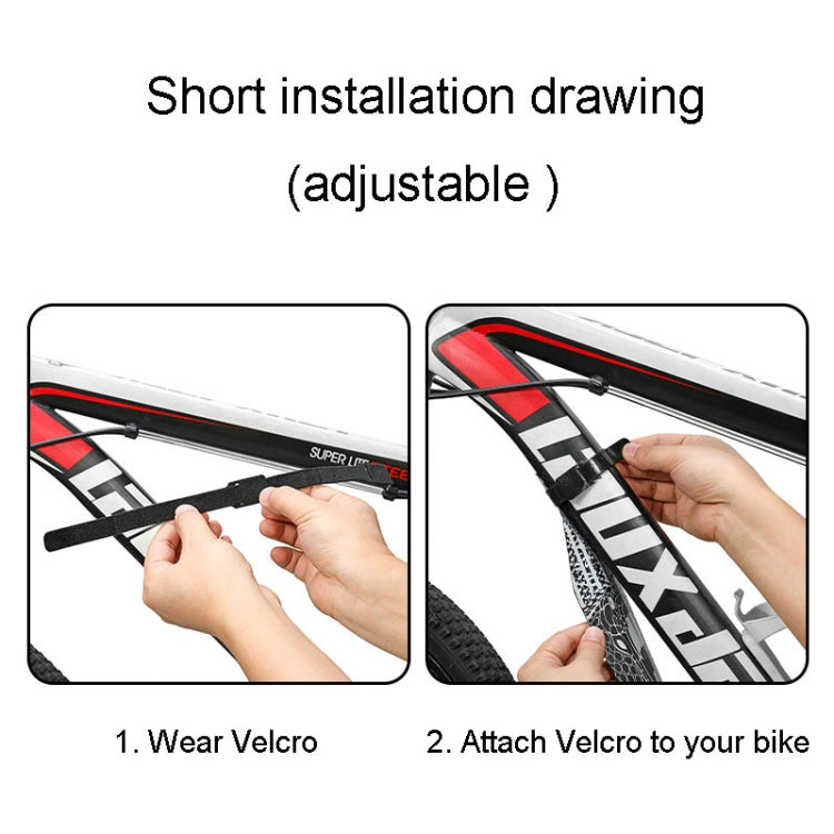 ENLEE E-641316 6pcs /Set Bicycle Extended Front And Rear Mudguards Road Bike Quick Detachable Fenders, Style: Snake Model - Mudguards by ENLEE | Online Shopping South Africa | PMc TechLife | Buy Now Pay Later Mobicred