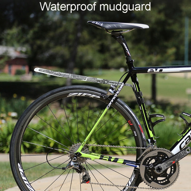 ENLEE E-641316 6pcs /Set Bicycle Extended Front And Rear Mudguards Road Bike Quick Detachable Fenders, Style: Anime Model - Mudguards by ENLEE | Online Shopping South Africa | PMc TechLife | Buy Now Pay Later Mobicred